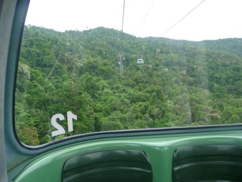 Gondola ride up to Kuranda