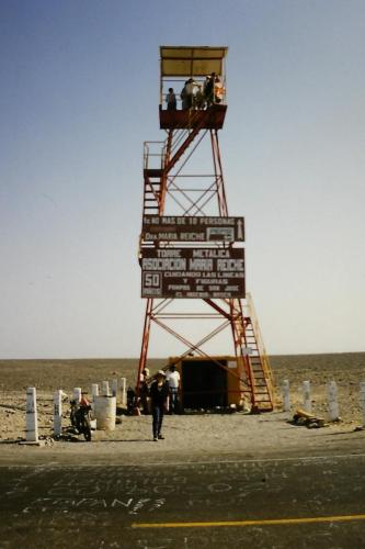 Viewing Tower to se some of the Lines