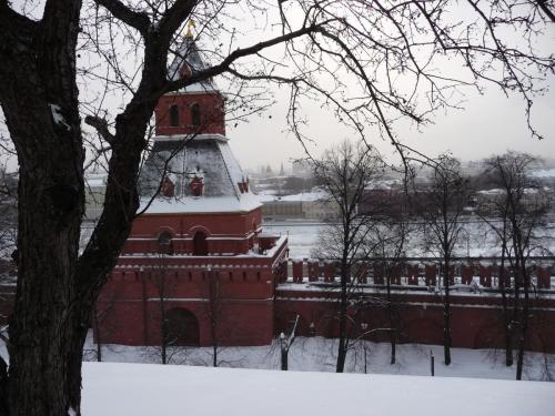 River Moskva and city scape