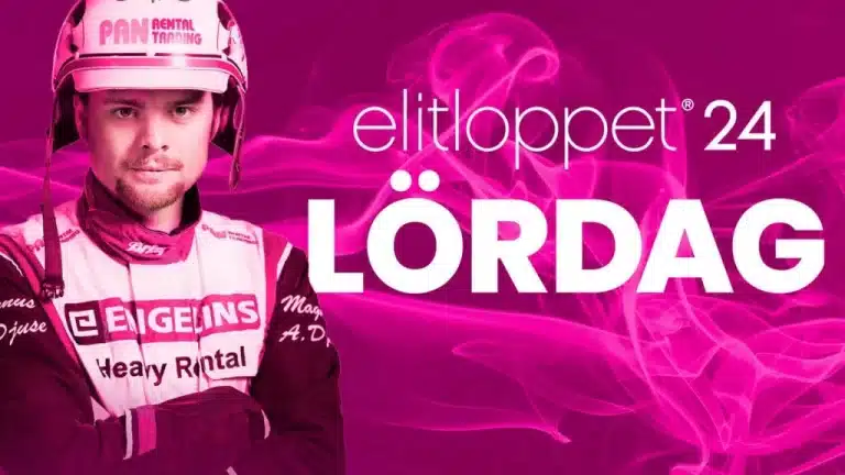 Elitloppet lørdag 2024