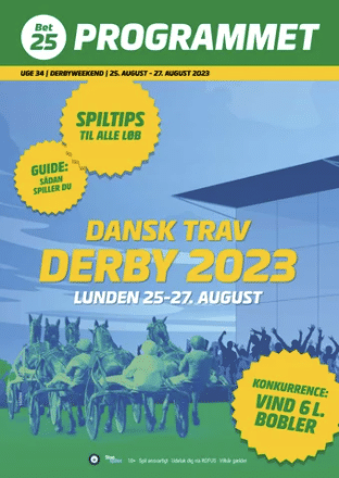 Bet25 Programmet Dansk Trav Derby - Special