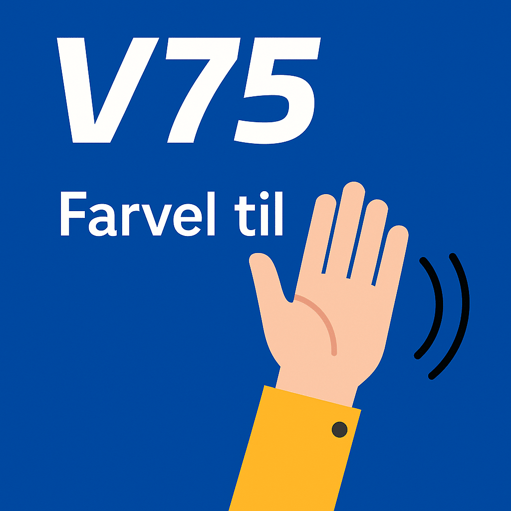 Farvel til V75 - goddag til V85
