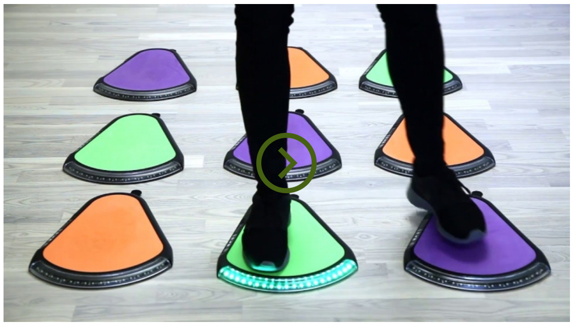 Treax pads interactive floor