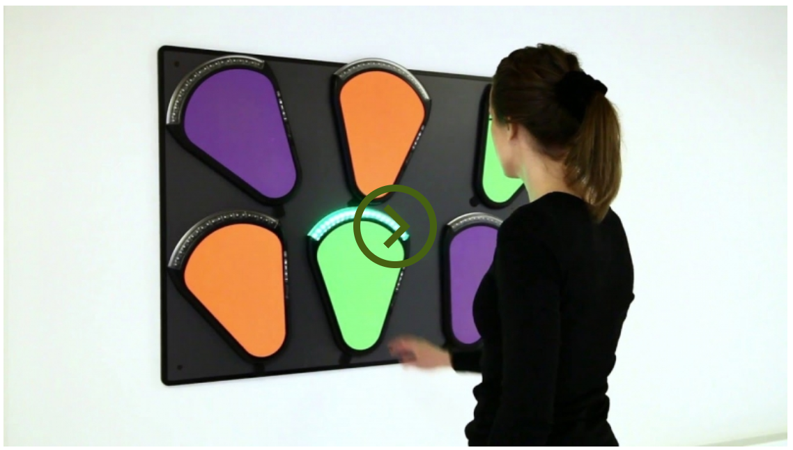 treax pads interactive wall