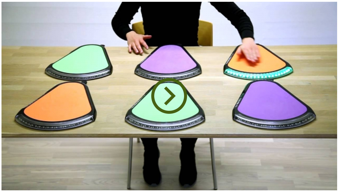 treax pads interactive table