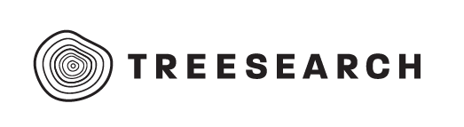 TREESEARCH logotype 2 black