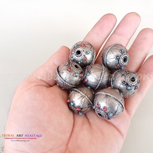 Tribal Kuchi Round Beads