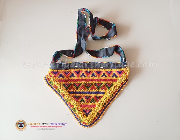 Kuchi Vintage Beaded Shoulder Bag - Image 3