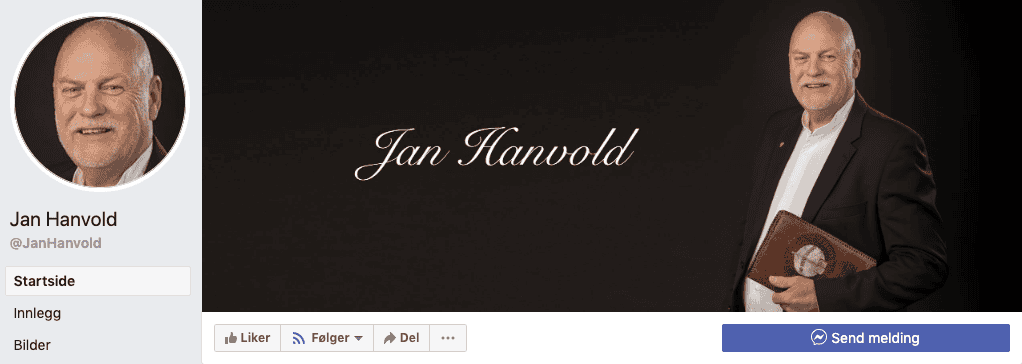 Hanvold sparker nedover