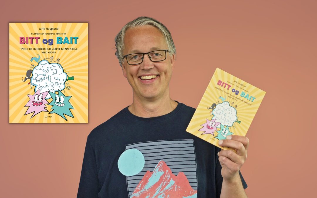 Bitt og Bait: En morsom, småabsurd bok om tro, kropp og identitet for barn