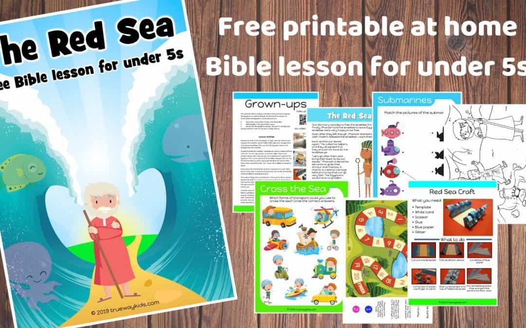 The Red Sea – Free Bible lesson for kids