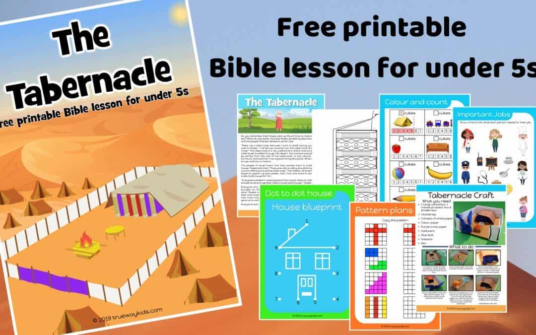 The Tabernacle preschool Bible lesson. Learn about God God's desire to meet with us. Games, Crafts, Activities, songs, lesson, worksheets and more.