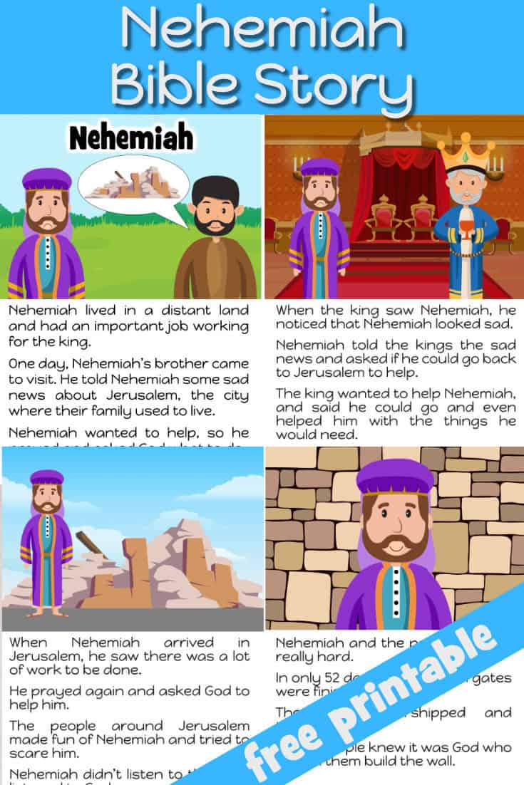 Nehemiah - Preschool Bible lesson - Trueway Kids