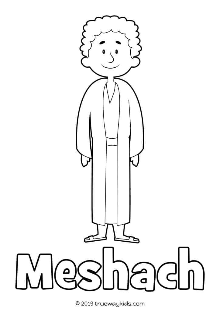 Shadrach Meshach And Abednego Preschool Bible Lesson Trueway Kids