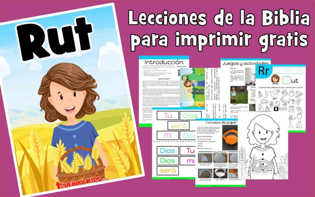 Rut lección de la biblia para niños Trueway Kids