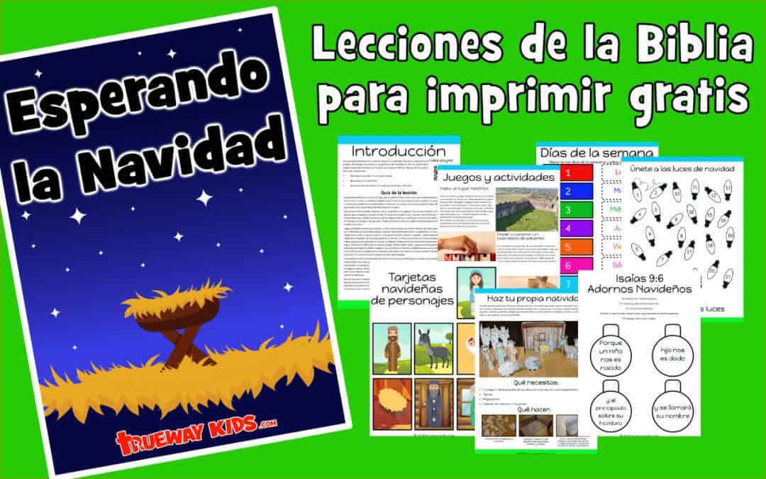 Esperando la Navidad - lección de la biblia para niños - Trueway Kids