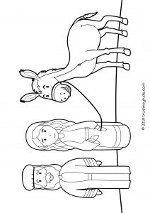30 + FREE printable Christmas Coloring pages - Bible Based - Trueway Kids
