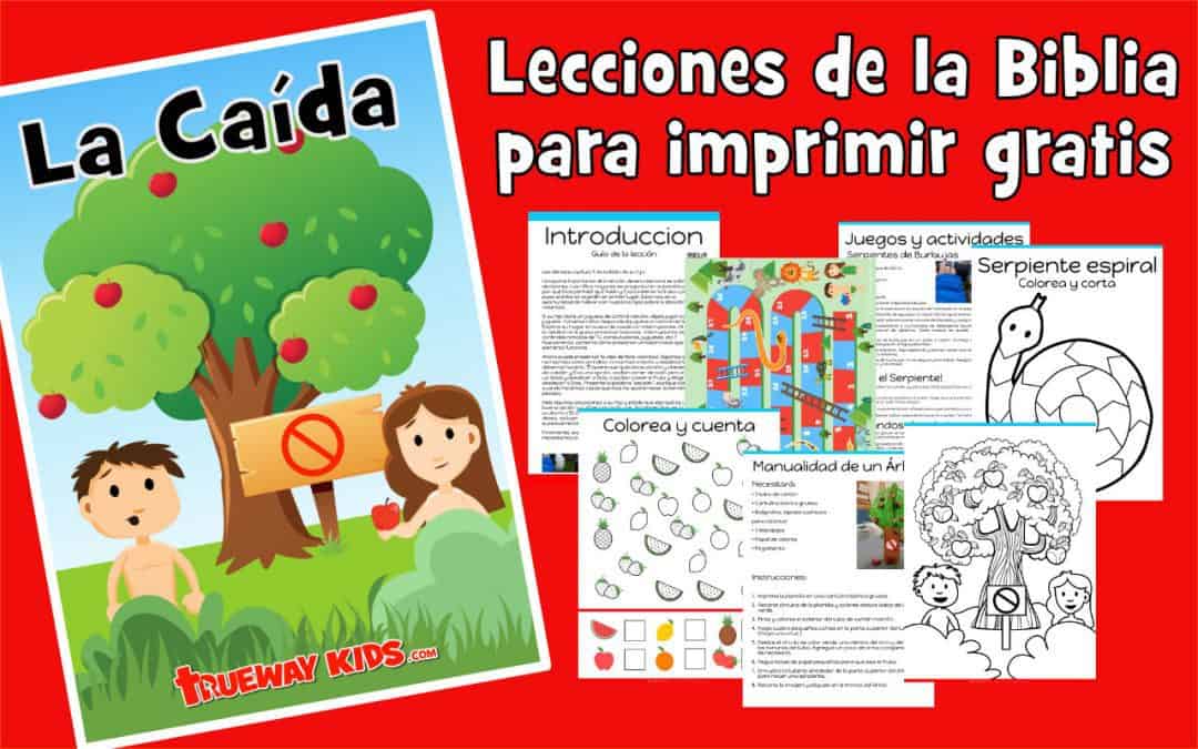 La Caída – lección de la biblia para niños