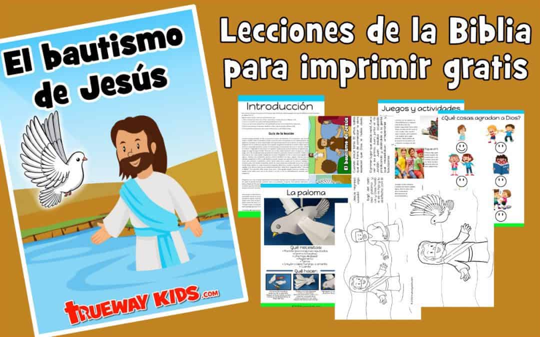 El bautismo de Jesús - Trueway Kids