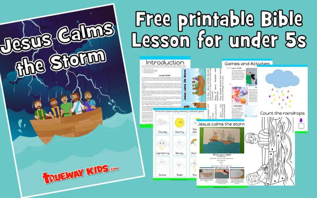 jesus calms the storm trueway kids