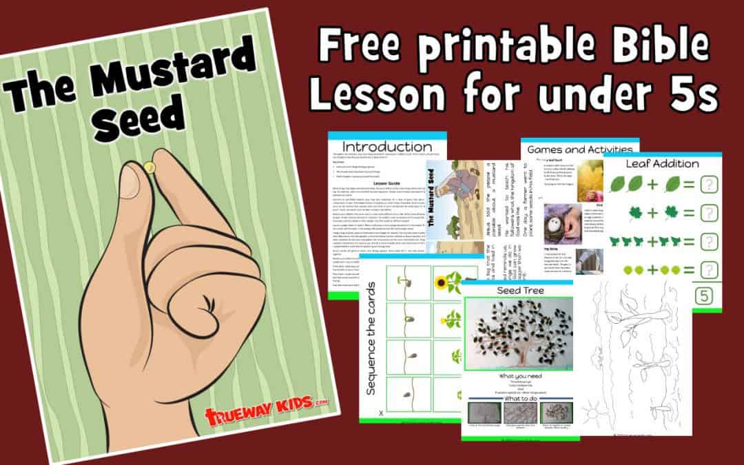 The Parable Of The Mustard Seed Sunday School Lesson | Images and ...