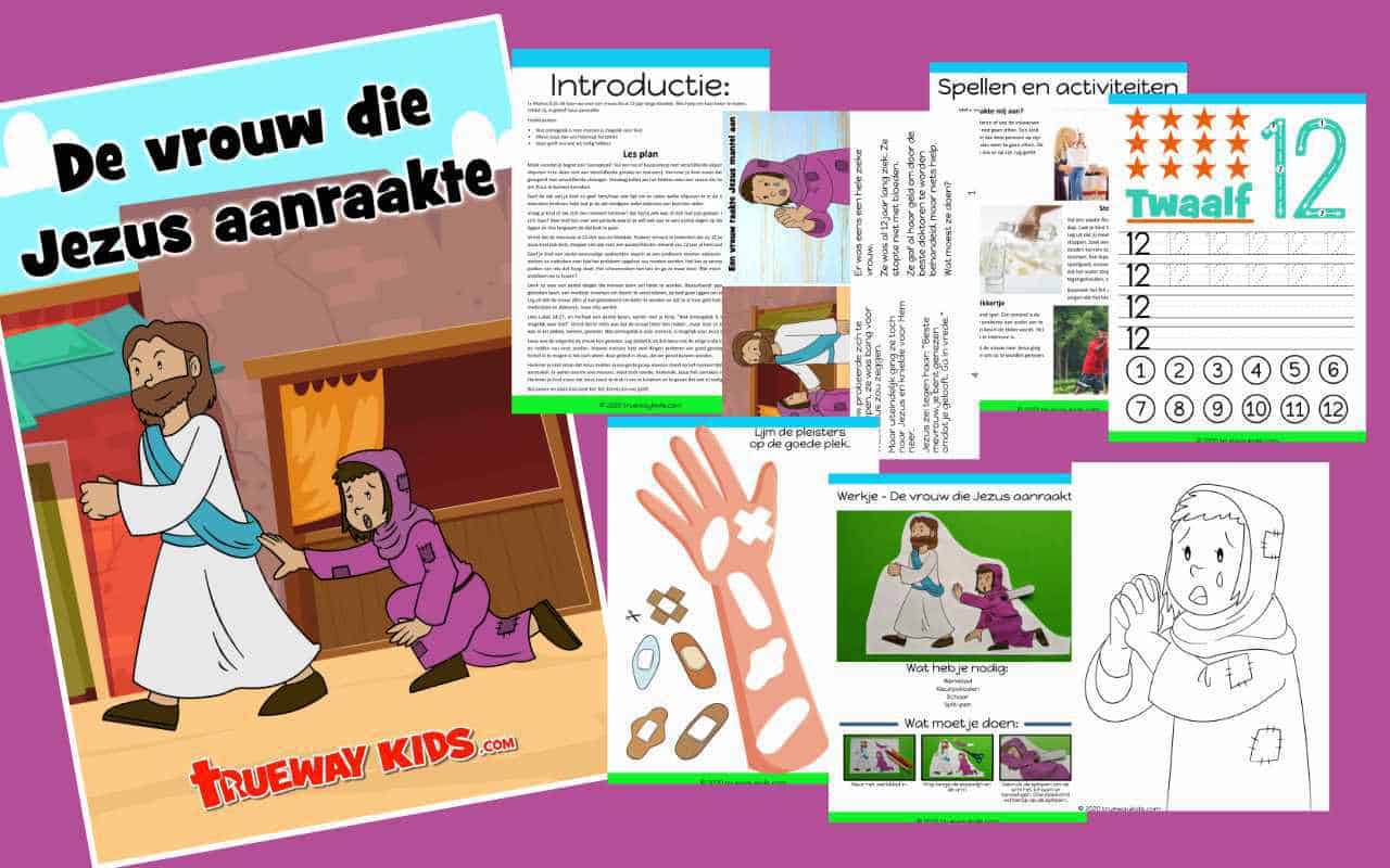 De vrouw die Jezus aanraakte - Trueway Kids