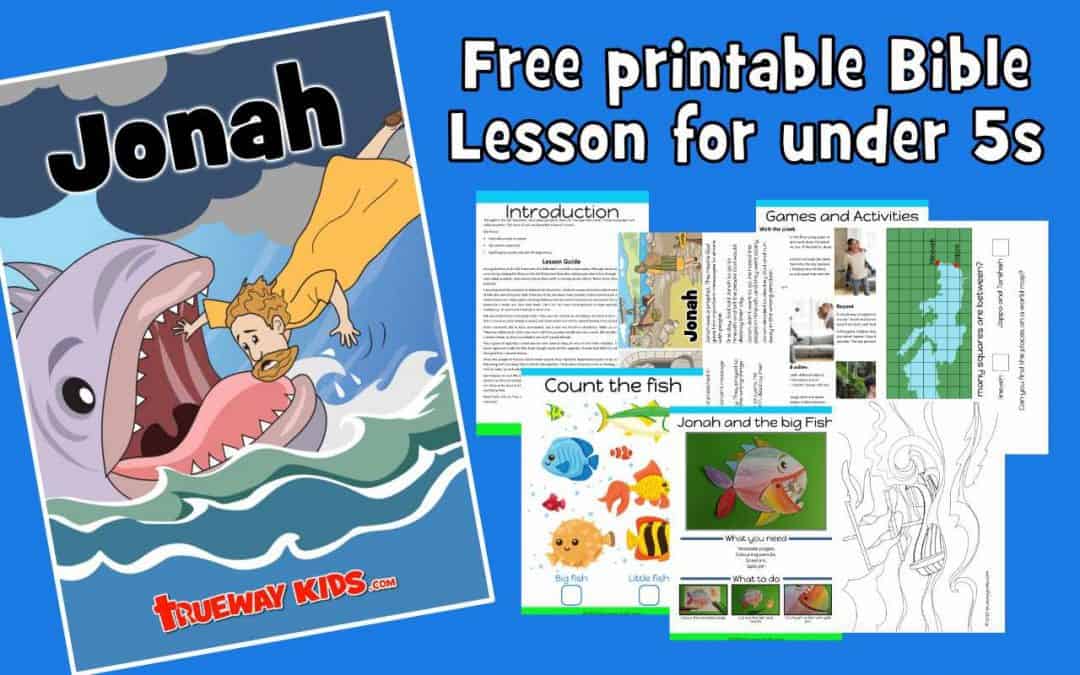 jonah preschool bible lesson trueway kids