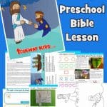 Peter walks on Water - Preschool Bible lesson