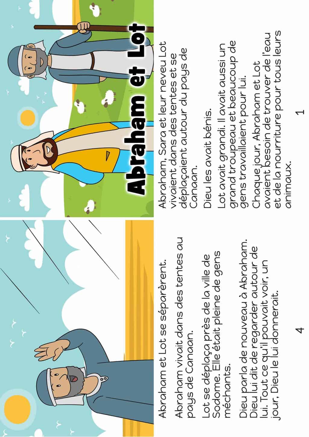 Abraham et Lot Trueway Kids