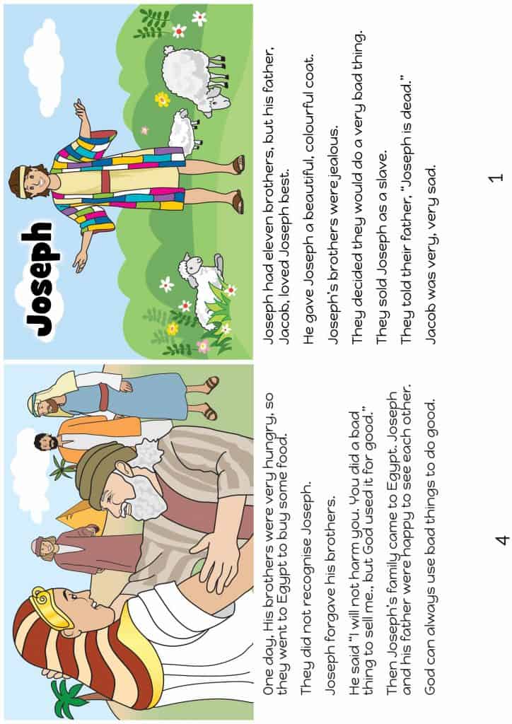 Joseph - Free Bible Lesson For Under 5s - Trueway Kids