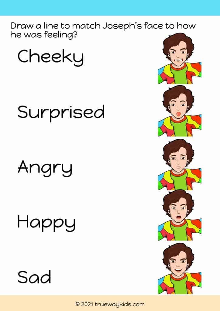 joseph free bible lesson for under 5s trueway kids