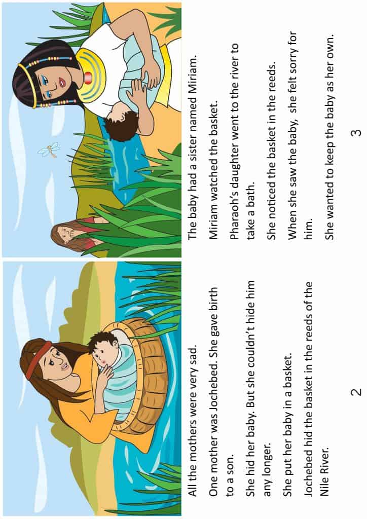 Baby Moses Children's Bible lesson Trueway Kids
