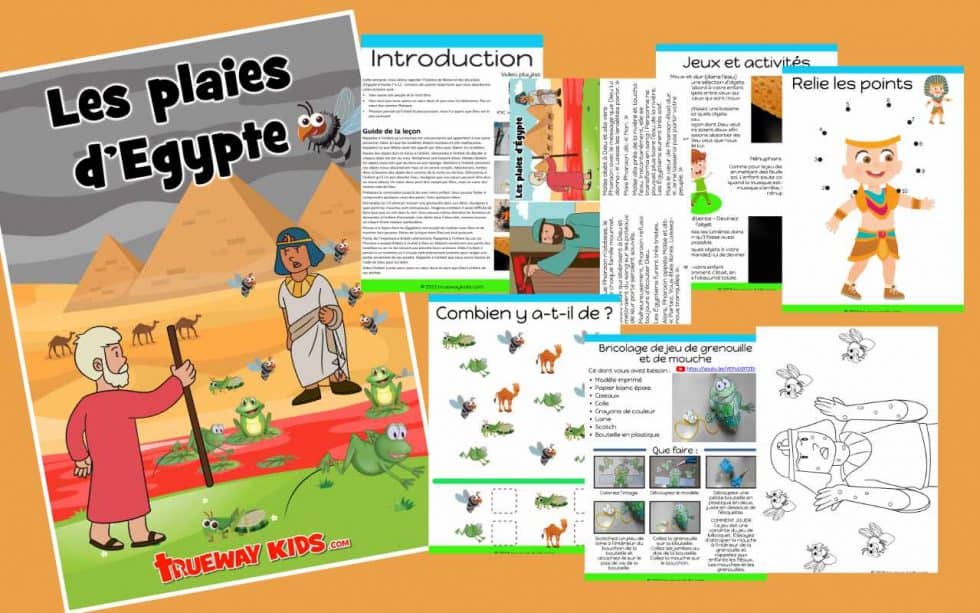 Les 7 Plaies D Egypte Bible Les plaies d’Egypte - Trueway Kids