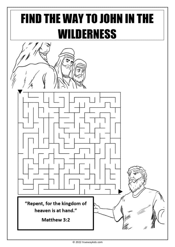 ­THE LIFE OF JOHN THE BAPTIST - TEEN BIBLE LESSON - Trueway Kids