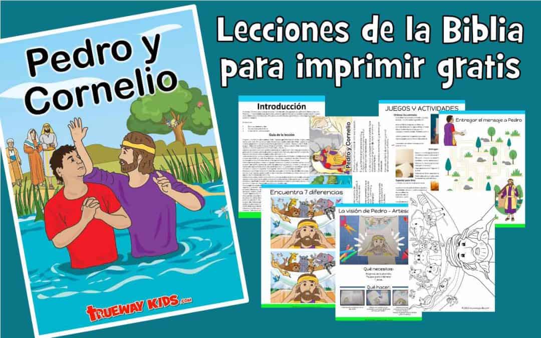 Pedro y Cornelio - Hechos 10 Lección bíblica para niños