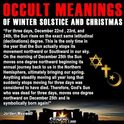 Occult Meanings of Winter Solstice and Christmas