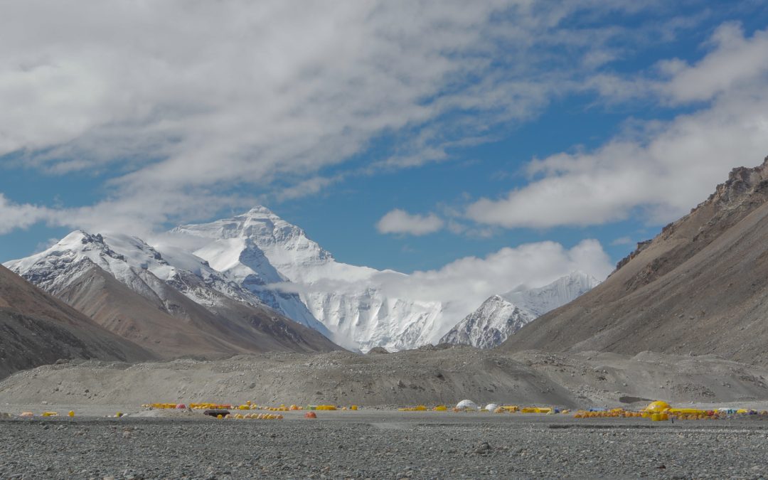 Mount Everest North Col 7500m