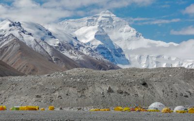 Mount Everest North Col 7500m