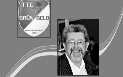Der TTC Grün-Gelb Braunschweig trauert um Wolfgang Willrich