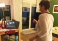 Online-Gymnastik beim TTC aus dem Wohnzimmer