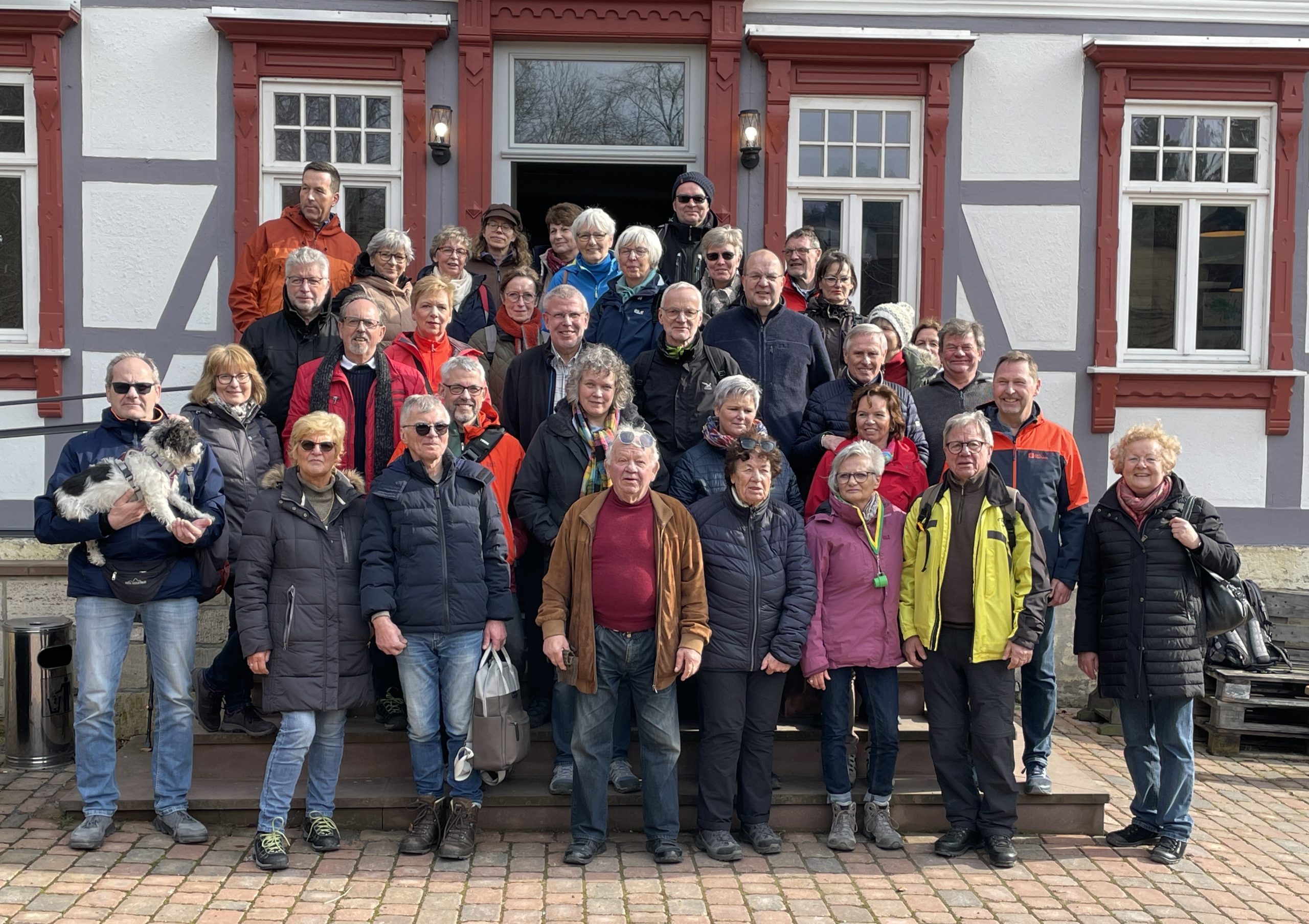 Der TTC bei Kaiserwetter zum Bismarckturm – Braunkohlwanderung 2024