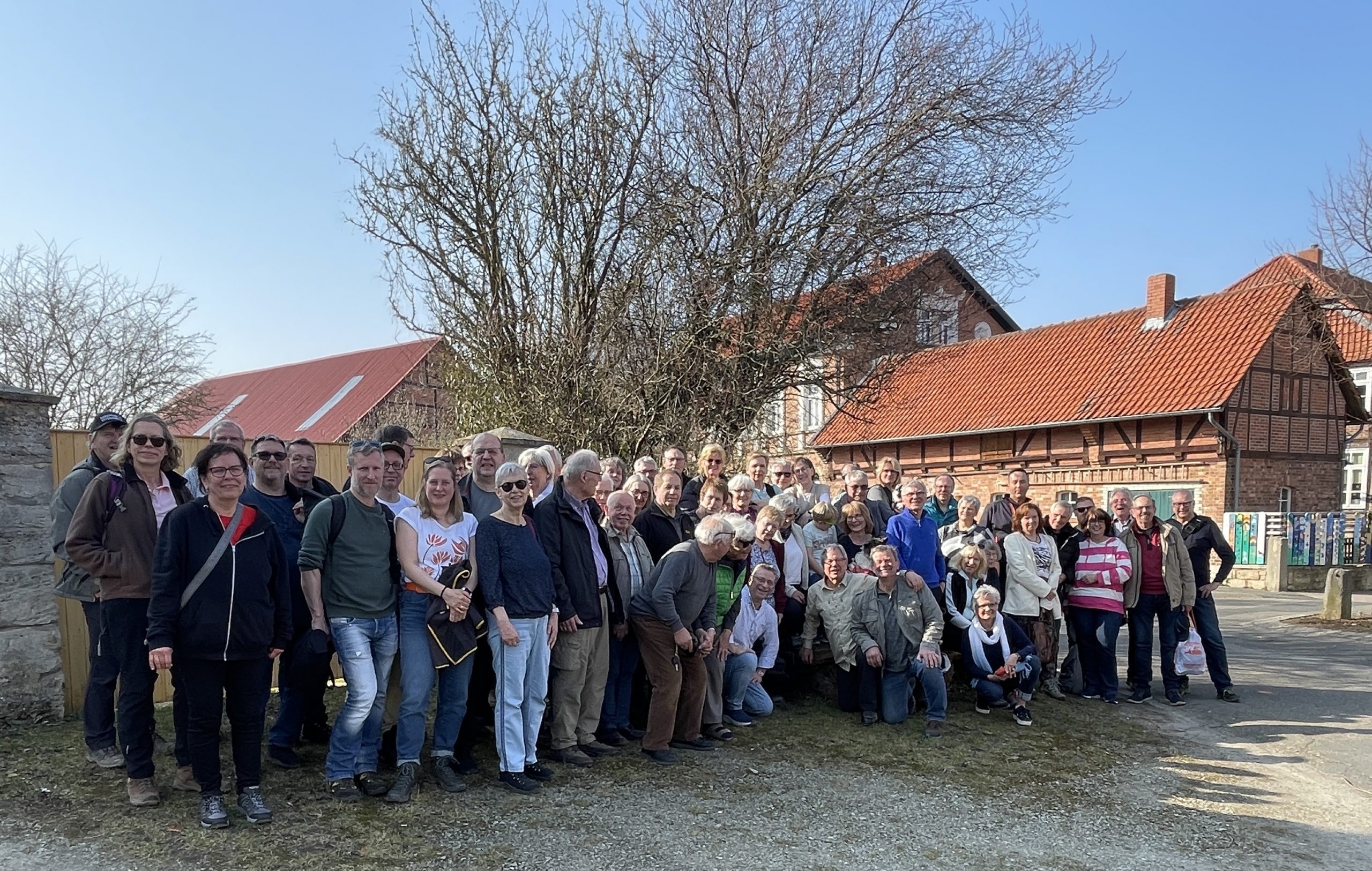 Braunkohlwanderung bei Kaiserwetter mit Rekordbeteiligung