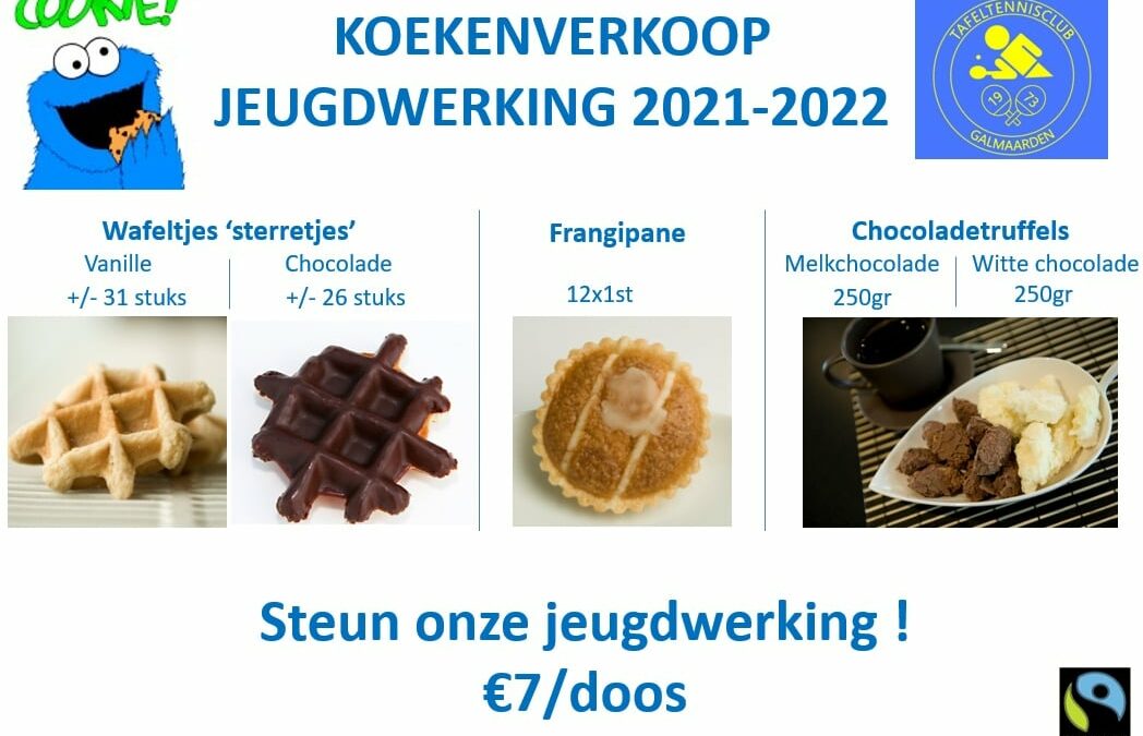 Koekenverkoop tvv jeugdwerking