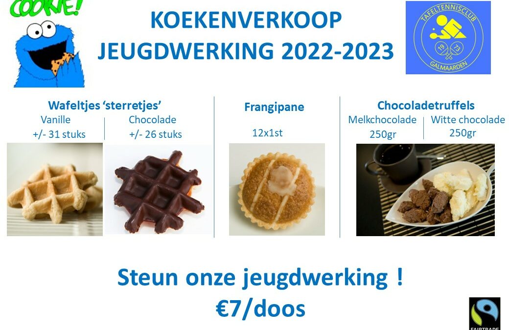 Koekenverkoop Jeugdwerking