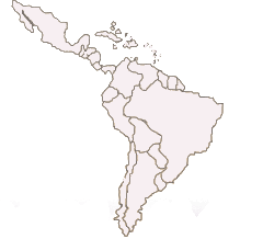 Karte Lateinamerika