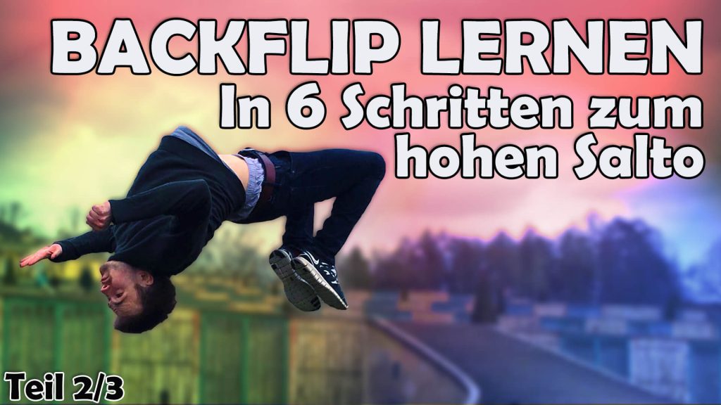 backflip rückwärtssalto tutorial