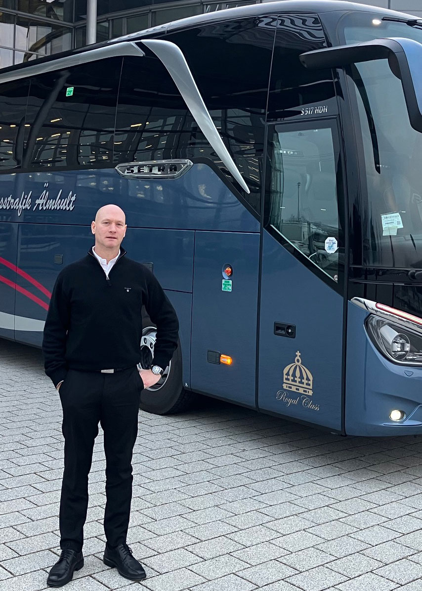 Daniel Andersson - Styrelsemedlem i Svenska Turistbussföretagen