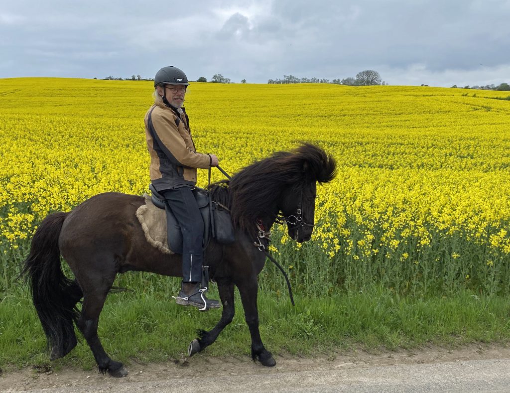 John på Stakkur maj 2021 (foto Lene Eg).