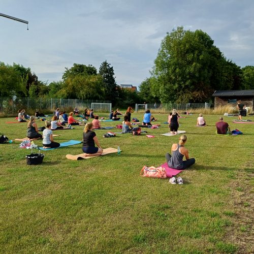 Rückblick auf den Fitnessabend unter freiem Himmel
