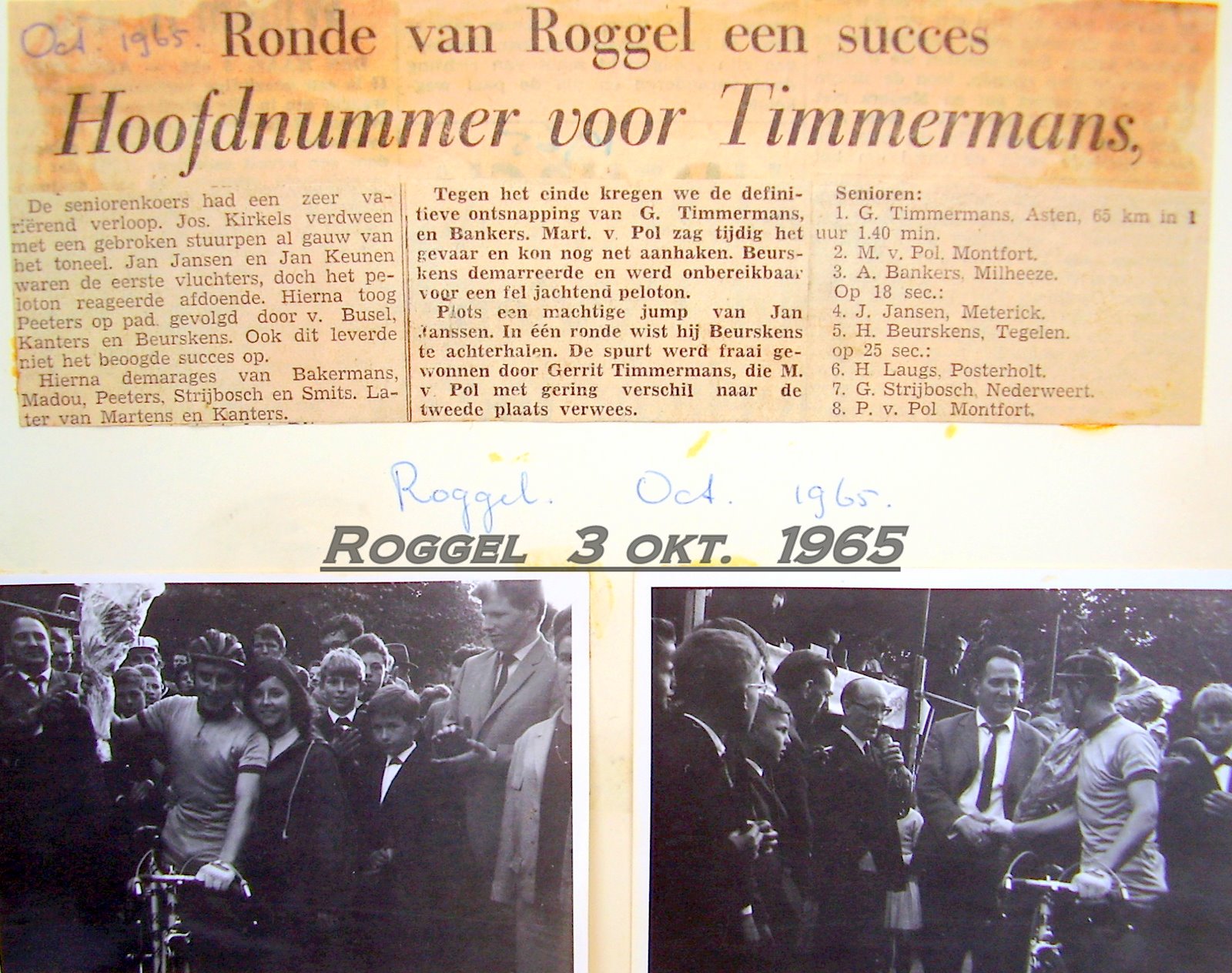 Ronde van Roggel 1965